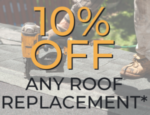 10% OFF Any Roof Replacement! 🛠
